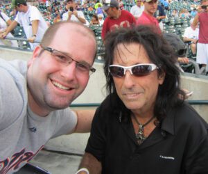 Alice Cooper and Rabbi Jason Miller