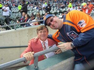 Craig Sager and Rabbi Jason Miller