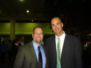 Danny Ferry and Rabbi Jason Miller