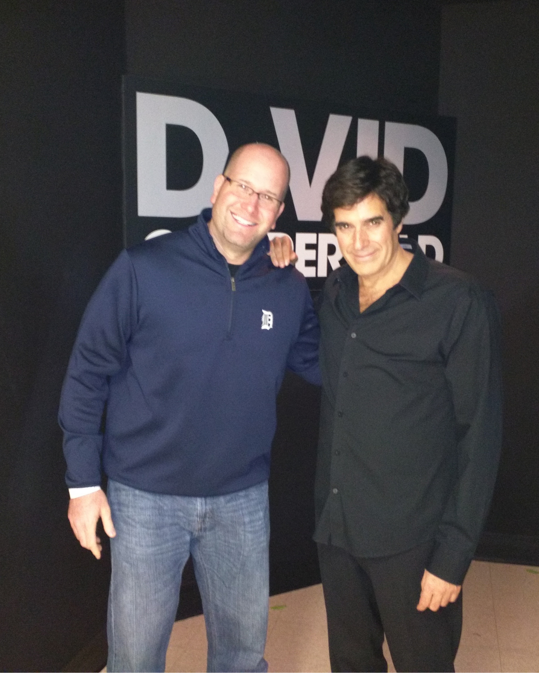 David Copperfield and Rabbi Jason Miller
