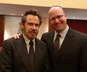 Dennis Miller and Rabbi Jason Miller