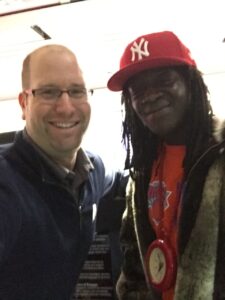 Flavor Flav and Rabbi Jason Miller