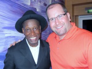 James Stephens III and Rabbi Jason Miller
