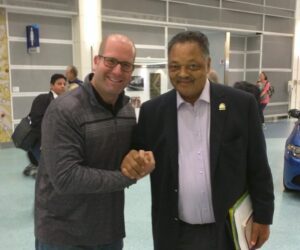 Rev. Jesse Jackson and Rabbi Jason Miller