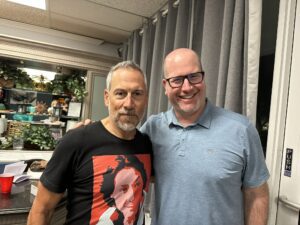 Joe Matarese and Rabbi Jason Miller