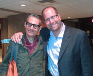 Joel Chasnoff and Rabbi Jason Miller