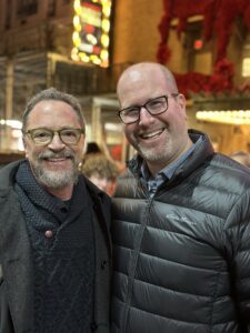 Joshua Malina and Rabbi Jason Miller