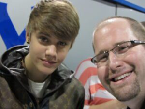Justin Bieber and Rabbi Jason Miller