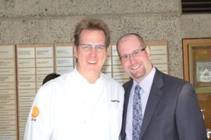 Chef Keegan Gerhard and Rabbi Jason Miller