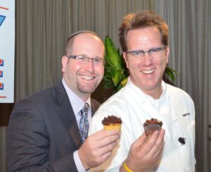 Chef Keegan Gerhardt and Rabbi Jason Miller