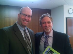Keith Famie and Rabbi Jason Miller