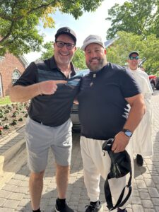 Kevin James & Rabbi Jason Miller