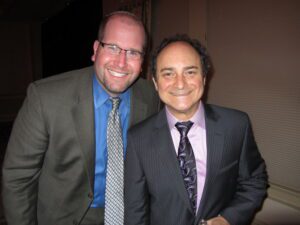 Kevin Pollak and Rabbi Jason Miller