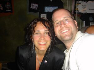 Liz Berlin and Rabbi Jason Miller