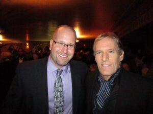 Michael Bolton and Rabbi Jason Miller