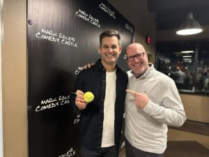 Michael Kosta and Rabbi Jason Miller