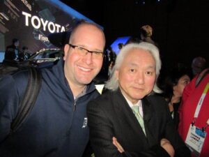 Michiu Kaku and Rabbi Jason Miller