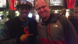Nick Cannon and Rabbi Jason Miller