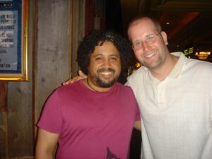 Rusted Root's Patrick Norman and Rabbi Jason Miller