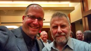 Paul Reiser and Rabbi Jason Miller