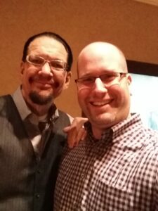 Penn Jillette and Rabbi Jason Miller