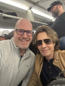 Rick Springfield and Rabbi Jason Miller