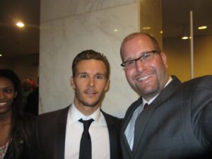 Ryan Kwanten and Rabbi Jason Miller
