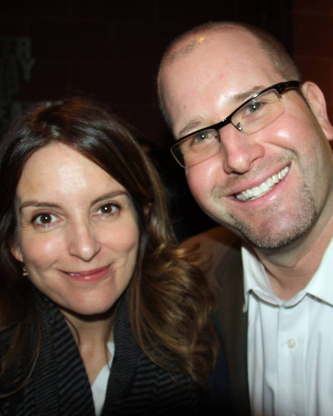 Tina Fey and Rabbi Jason Miller