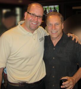Coach Tom Izzo and Rabbi Jason Miller