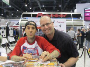 Travis Barksdale and Rabbi Jason Miller
