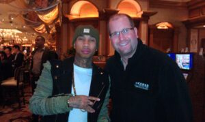 Tyga and Rabbi Jason Miller