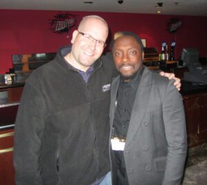 Will I Am and Rabbi Jason Miller