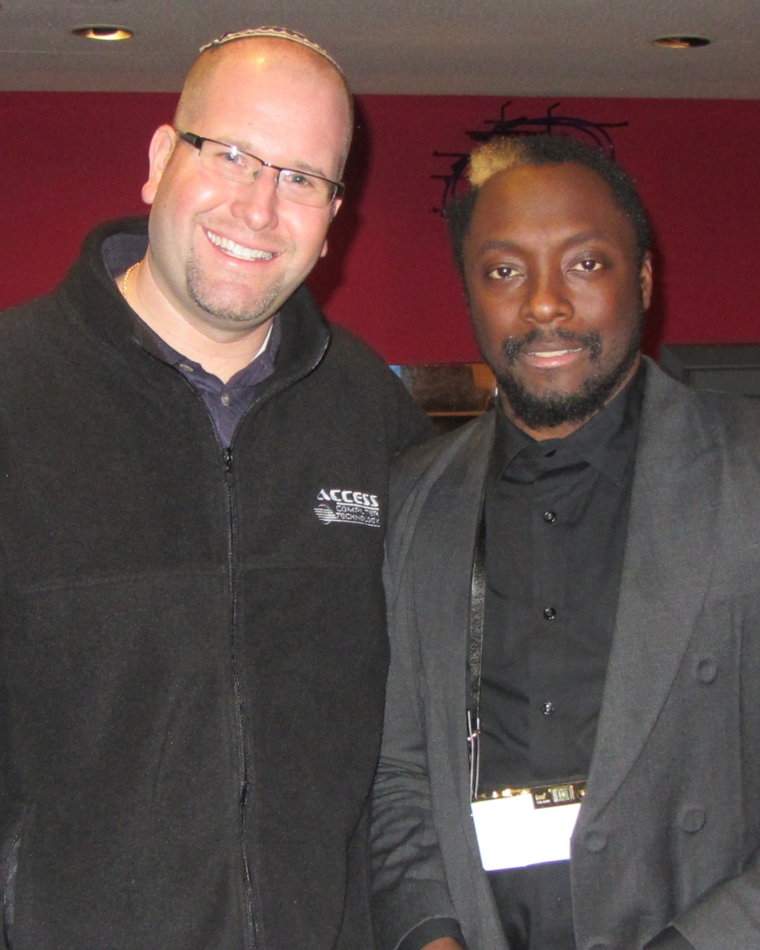 will.i.am and Rabbi Jason Miller